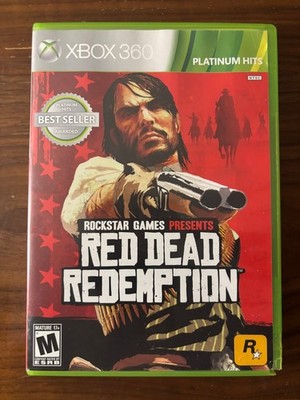 Red Dead Redemption Platinum Hits (Microsoft Xbox 360, 2010)