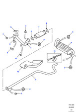 Land Rover Genuine Tailpipe Assembly Exhaust System Fits Freelander WDV500020