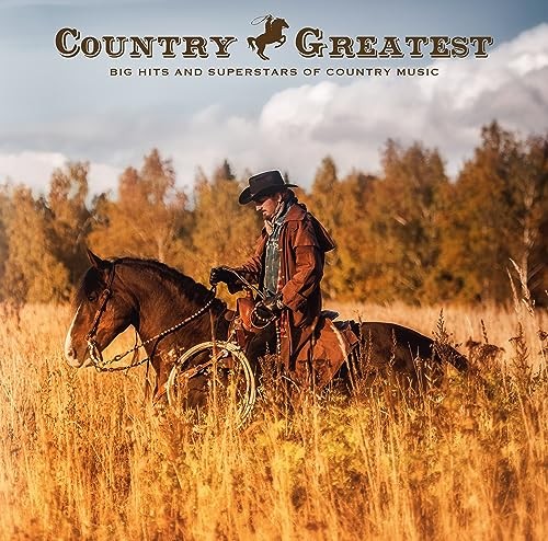 VARIOUS ARTISTS - COUNTRY GREATEST LTD YELLOW MARBLED VINYL - New Vi - J600z - Picture 2 of 4