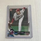 2018 Bowman #49 Shohei Ohtani Anaheim Angels Rookie Card Rc