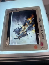 “Allies & Aliens” Old Vintage Sci-Fi Book Cover Art Work By Paul Alexander 1990s