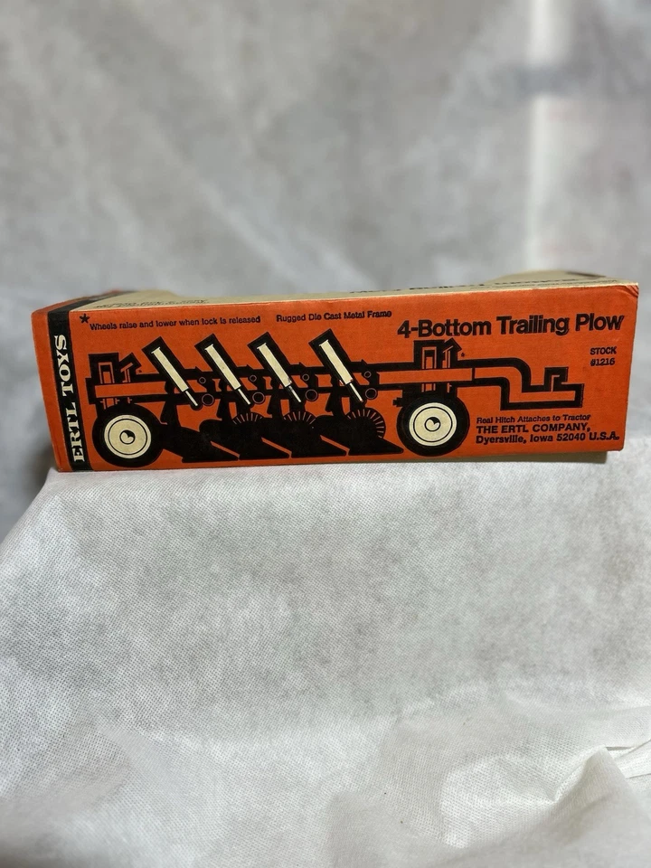 Arado de arrasto Allis-Chalmers vintage 1/16 4 fundos # 1216-8041 EUA - Imagem 3 de 4