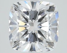 Cushion Diamond Lab Grown GIA Certified VVS2 Clarity D Grade 4.54 Ct 955.95 per carat