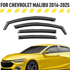 Rain Guards Vent Visors Shade for 2016-2025 Chevrolet (Chevy) Malibu