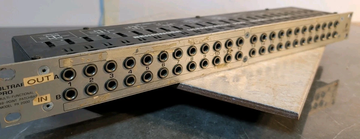 Preços baixos em Processadores de sinal Behringer Patch Bay e