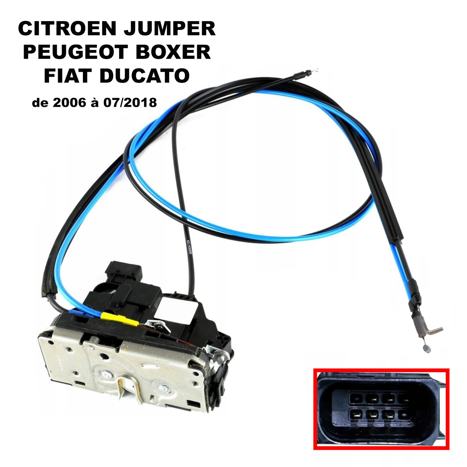Moteur de verrouillage électrique porte coulissante droite Boxer L1