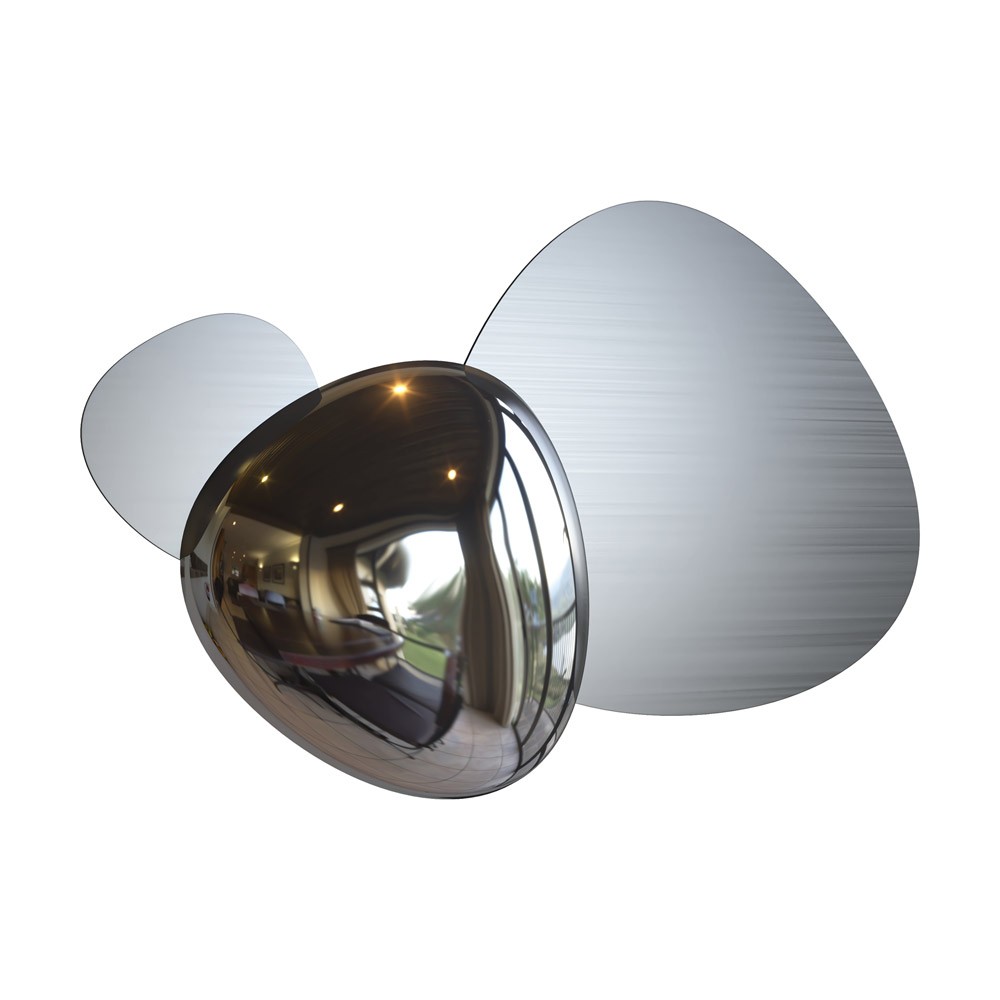 Maytoni Jack-Stone Applique Nichel LED 8W | Illuminazione Luxury