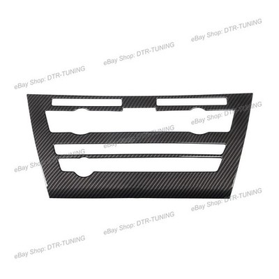 Carbon Fiber Interior Dashboard Console Panel Trim For BMW X5 F15 X5 M F85 14-18
