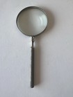 Lupe Vintage Messing 7,5 Zoll Schreibtisch Lesewerkzeug Hand Sammlerstück  