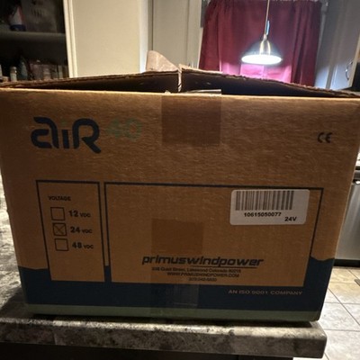 Primus Windpower AIR 40 24V DC Horizontal 3-Blade Wind Turbine 160W