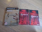 ps2 RESIDENT EVIL 4 Limited Edition Steelbook Tin uk tracked post cib uk pal