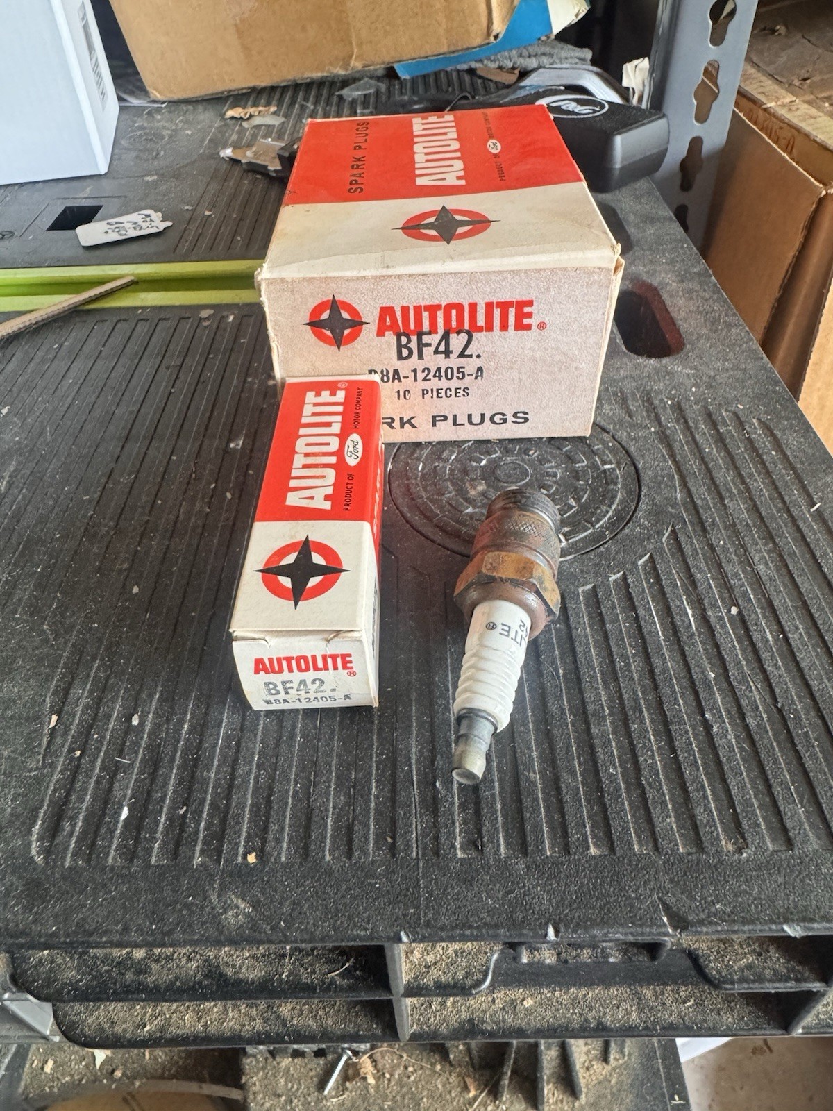 Nos Ford Mustang Shelby Autolite BF -42 Star Plugs Set Of 10