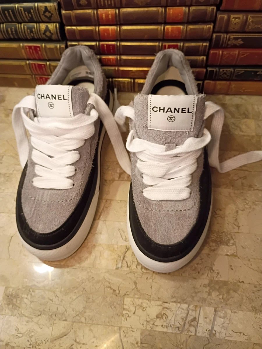 CHANEL Gray Athletic Shoes for Women for sale | eBay