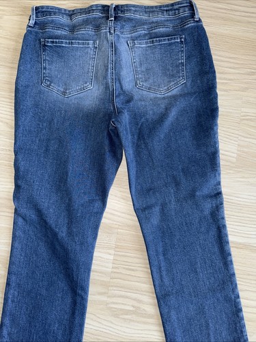 Not Your Daughter's Sheri Slim Jeans 99 % Baumwolle/1 % Elasthan blau Lift Tuck Größe 10 - Bild 3 von 7