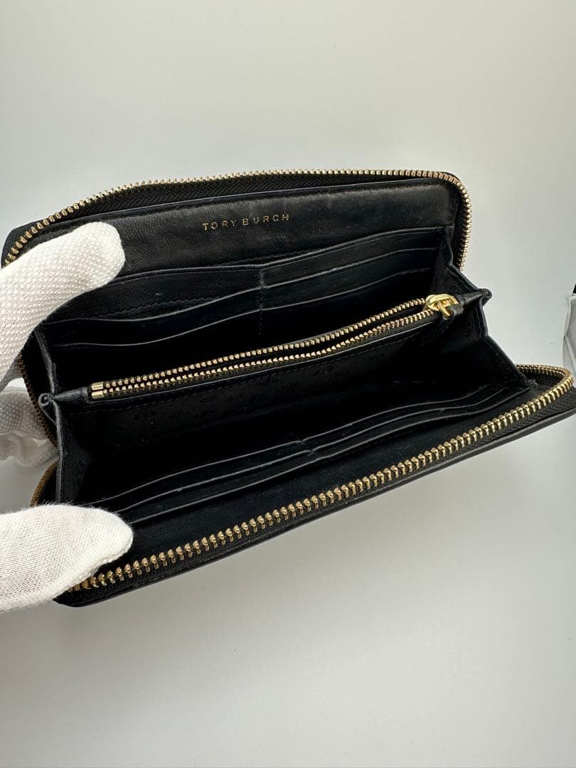 Tory Burch Long Wallet with Round Zip thumbnail 7