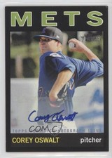 2013 Heritage Minor League Edition Real One Black 26/50 Corey Oswalt Auto i6j