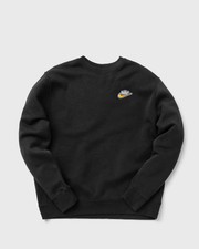 Nike Sportswear Keep It Clean Crew Sweatshirt Men Size XL Black DM2288-010
