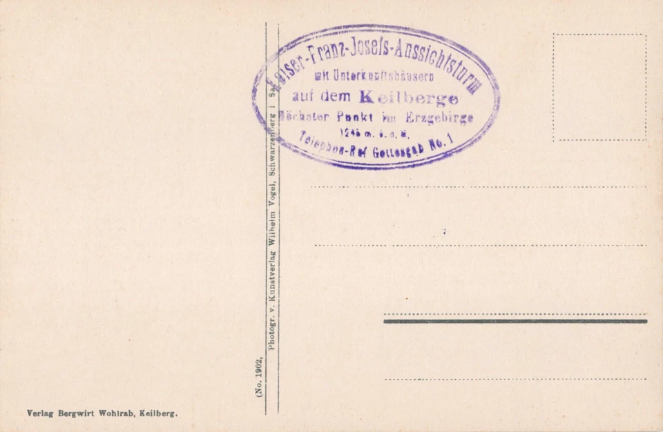 Oberwiesenthal Eisenbahn Keilberg Ansichtskarte Erzgebirge Sachsen 09484 Grenze - Bild 2 von 4