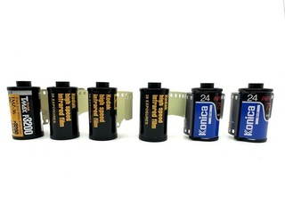 6 Rolls Expired 35mm Film Kodak Konica