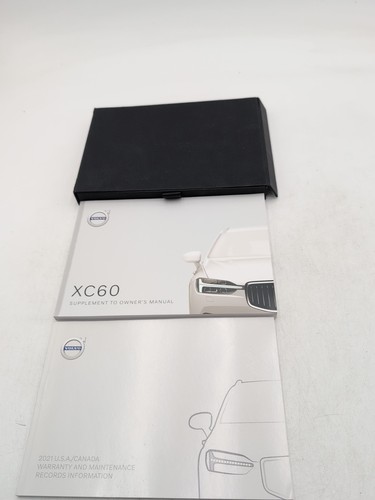 2021 Volvo Xc60 Owners Manual Supplement Momentum Inscription R Design