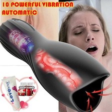 Male Masturbators Automatic Handsfree-Stroker-Cup-Penis-Sex Toy Machine-for Men