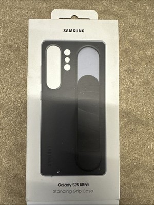 Original Samsung Galaxy S25+ Standing Grip Case Schutz Cover EF-GS936 Schwarz