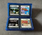 New ListingMINT Lot Of Four Popular Nintendo DS Games In Brand Name Carrying Box