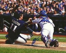 JUAN CENTENO NEW YORK METS SIGNED AUTOGRAPHED 8x10 PHOTO W/COA TAGGING HALTON
