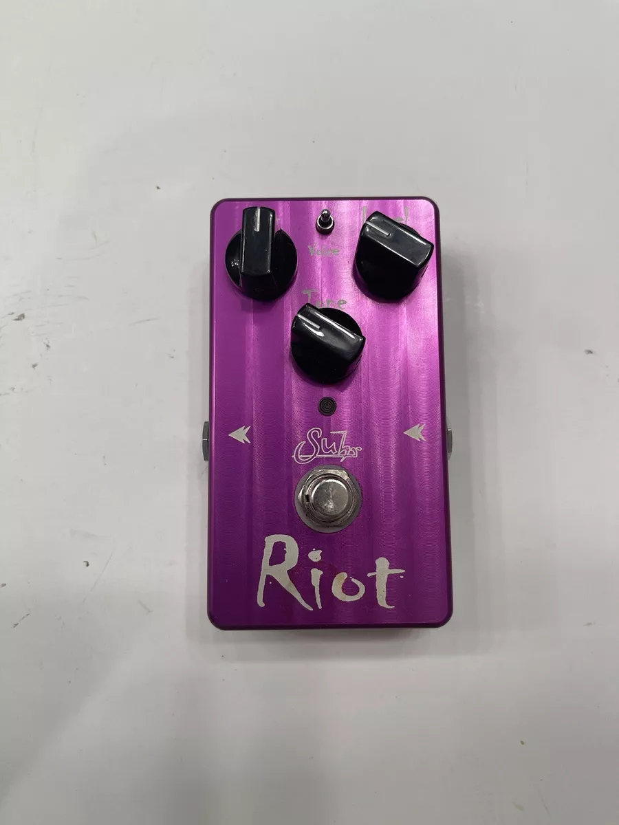 Suhr Riot Distortion Original V1 High Gain True Bypass Guitar Effect Pedal