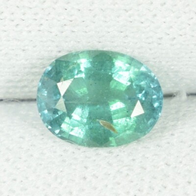 0.88 ct RARE COLLECTOR'S BLUE GREEN - NATURAL KORNERUPINE  Oval See Vdo GER 4