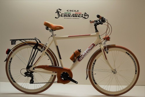 Citybike 28 uomo bici 28 uomo bicicletta trekking 21v alluminio made in  Italy | eBay