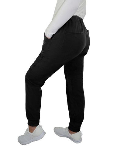 Women's 5 Pocket Jogger Scrub Pant Medical Nursing JDM Uniforms - Picture 2 of 49
