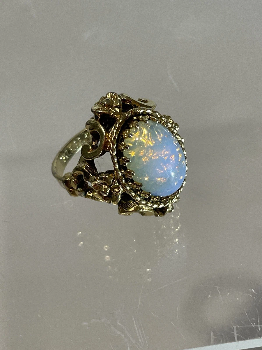 18k hge opal ring deals