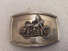 Harley Davidson brass motorcycle beltbuckle