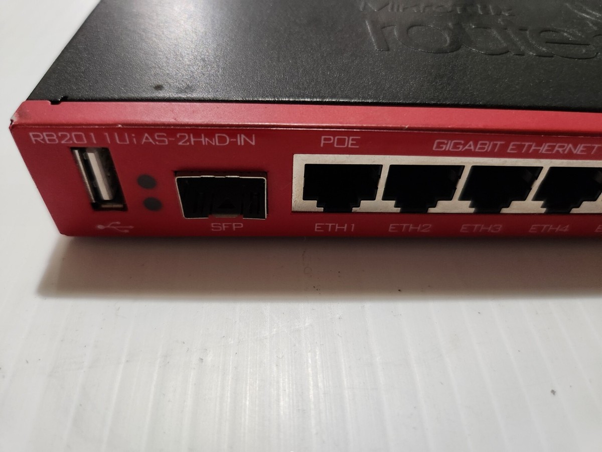 MikroTik routerboard RB2011iAS-2HnD-IN UNTESTED | eBay