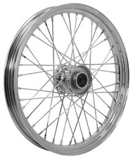Chrome 21 40 Spoke Spool Wheel Rim For Harley Springer Fork Chopper 51698 Chrome 21 40 Spoke Spool Wheel Rim For Harley Springer Fork Chopper 51698