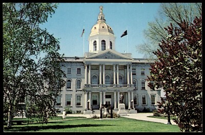 Postcard Chrome The State House Concord New Hampshire