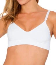 Women's Control top bra Plie 50148 for comfort and support white