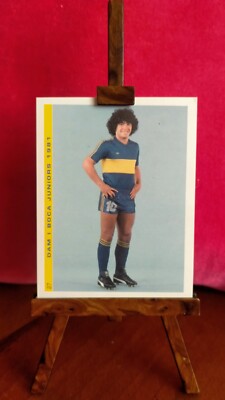 Figurine De Foot DAM 2002 N°27, Maradona, Boca Juniors 1981, Neuve