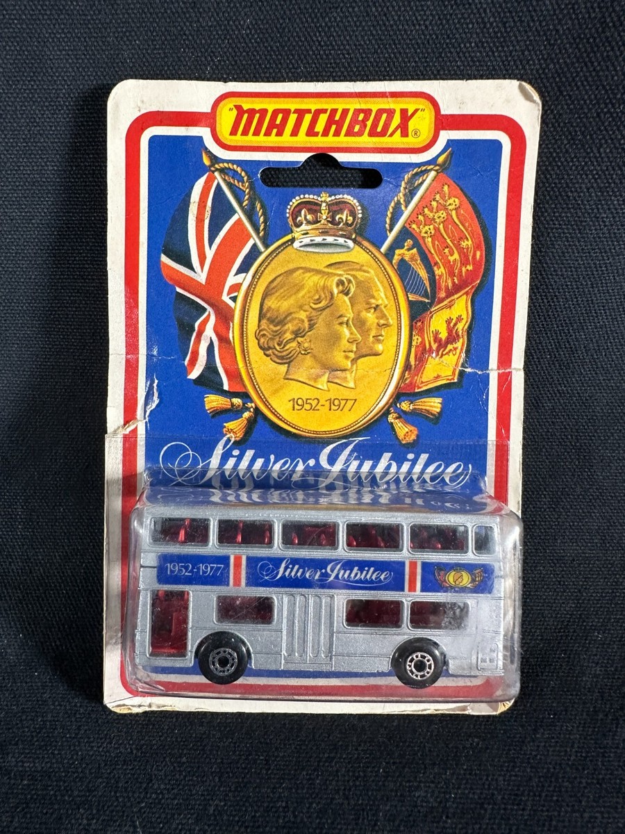 Matchbox Queen Elizabeth II Silver Jubilee Double Decker Bus | eBay