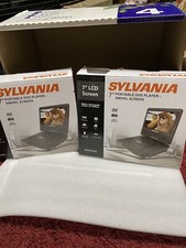 Sdvd7040 Sylvania 7  Portable Dvd Player 2 Players