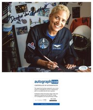 Sian Proctor Astronaut Signed Autographed 8x10 Photo ACOA Rare SpaceX Mission