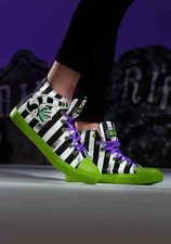 Beetlejuice Striped Unisex Sneakers