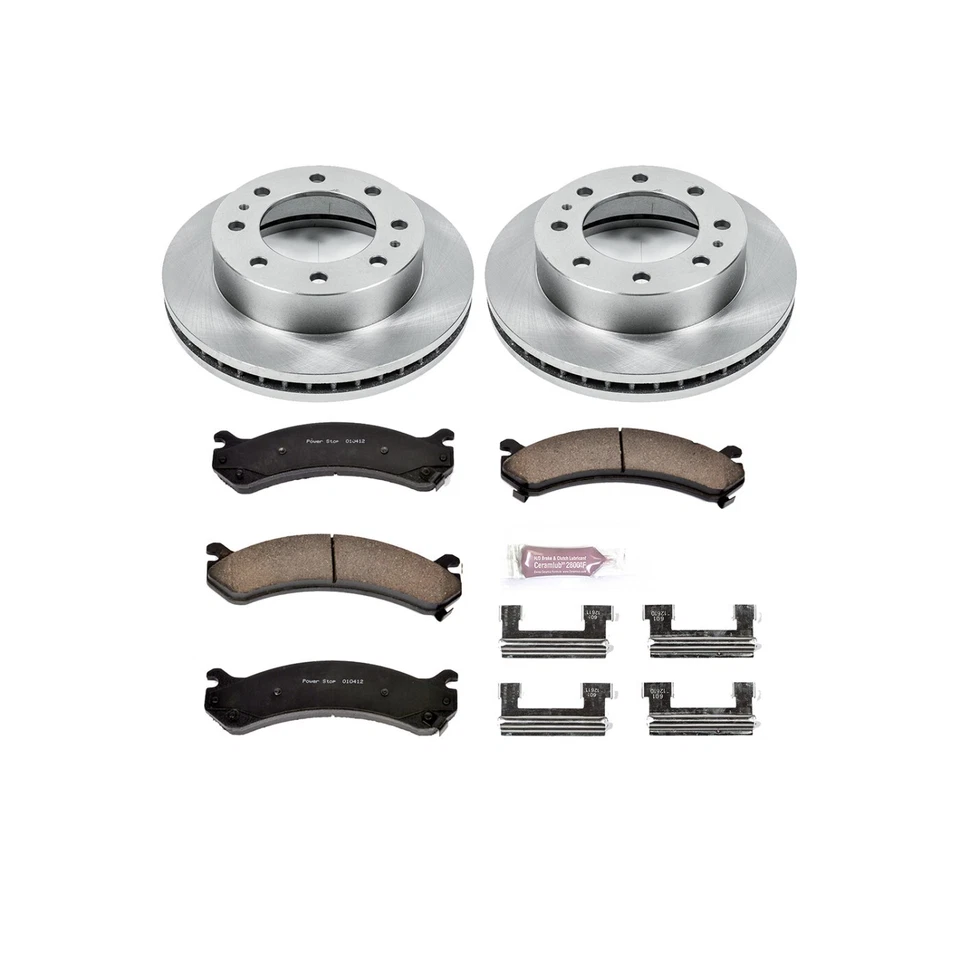 Powerstop KOE2020 Brake Disc and Pad Kit front for 1999-2004 GMC Sierra 2500 - Изображение 2 из 3
