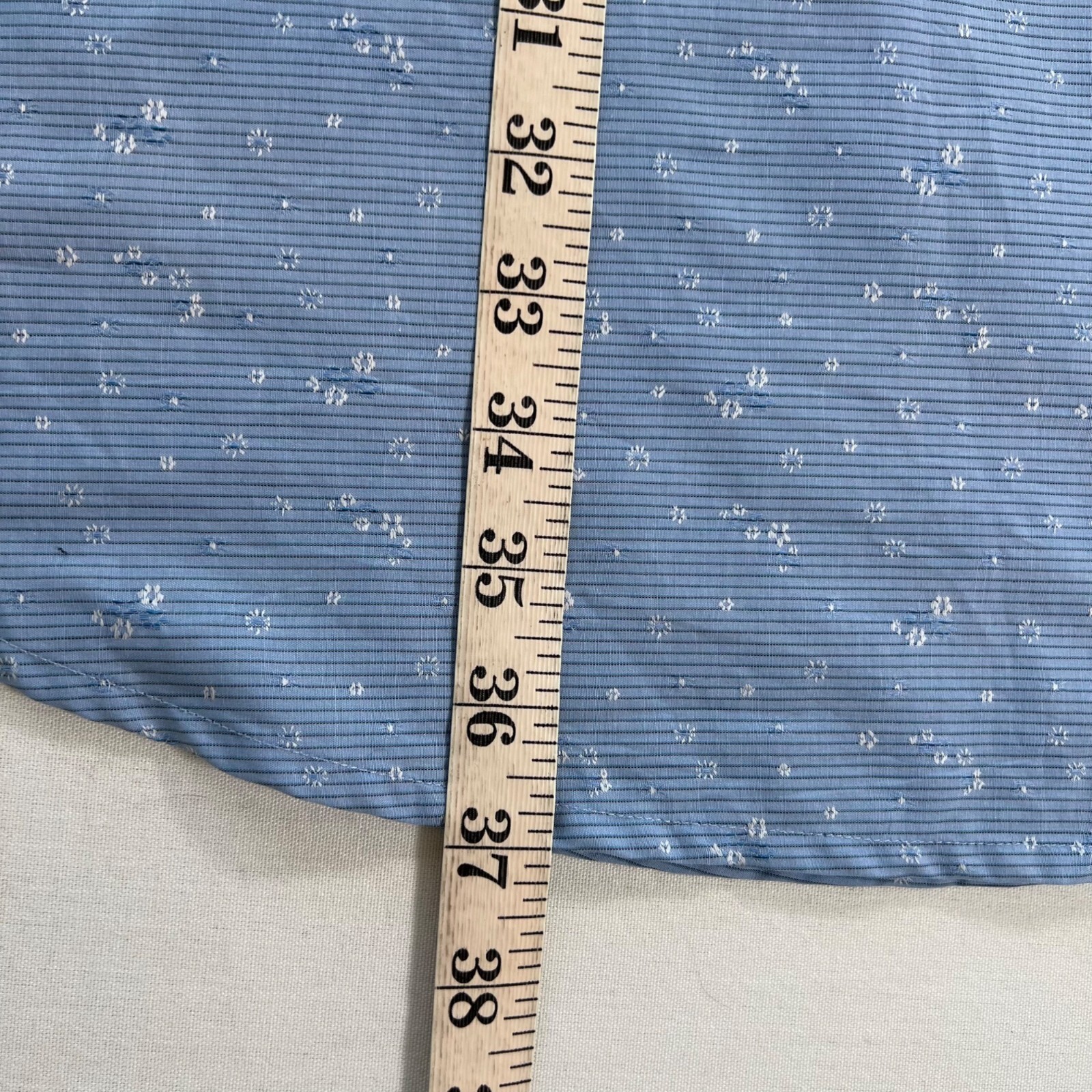 Robert Graham De Noyer Flip Cuff Button Front Shirt Floral & Striped Blue...