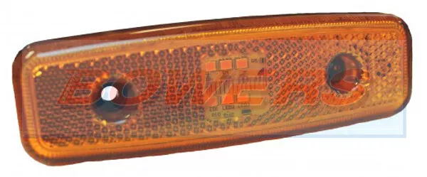 RUBBOLITE TRUCK-LITE 877 CAT 5 24V LED AMBER SIDE MARKER 