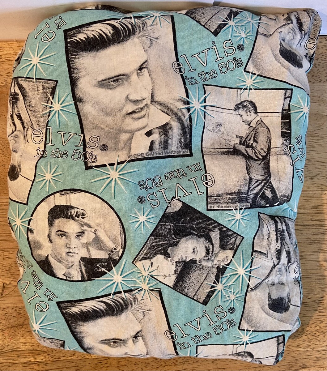 ▪️50’s【ELVIS PRESLEY】CUSHION Elvis Presley 50's Portrait Pillow - Graceland Official Store