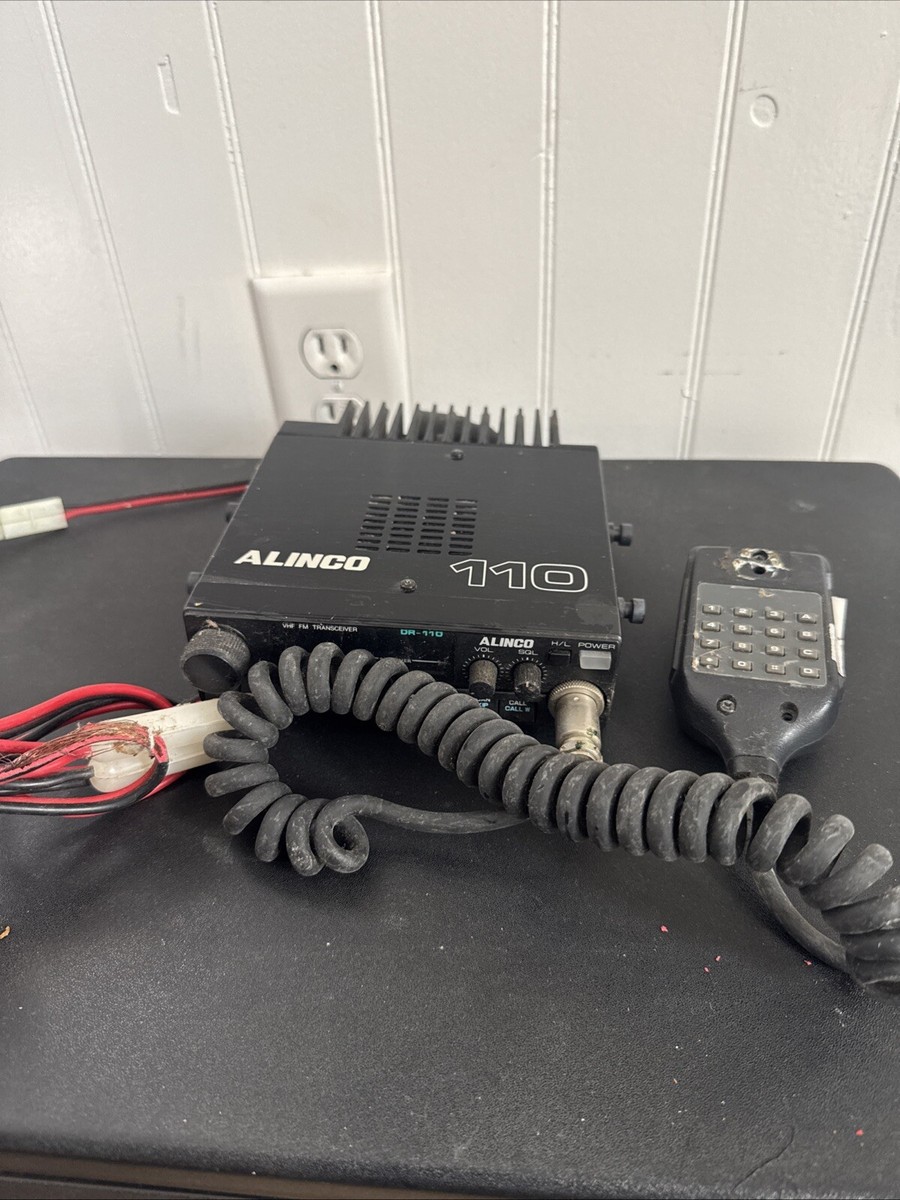 Alinco DR-110T 110 2 Meter Mobile Transceiver Ham Radio 45W Mic