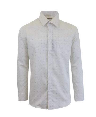 luxury dress shirts men Prestige Luxury Shirt (Red) 474 L