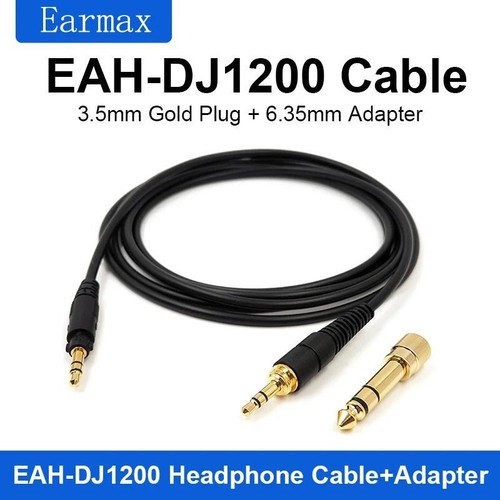 Cable OFC de alta pureza 5N para auriculares Technics EAH-DJ1200 adaptador de 3,5 mm 6,35 mm - Imagen 3 de 10